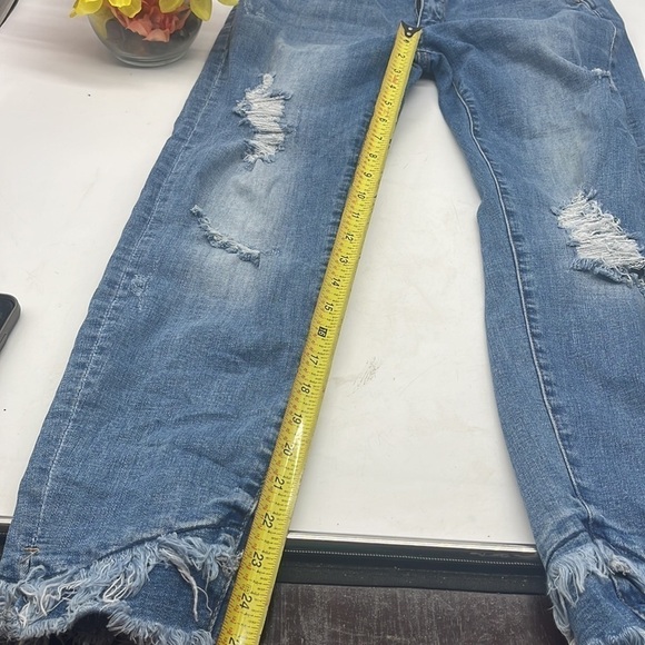 Kancan distressed skinny jeans size 13/30 - Picture 11 of 11
